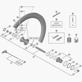 Shimano Wh-R9200-C50-Tu-R Left Hand Nut Wheel Spares