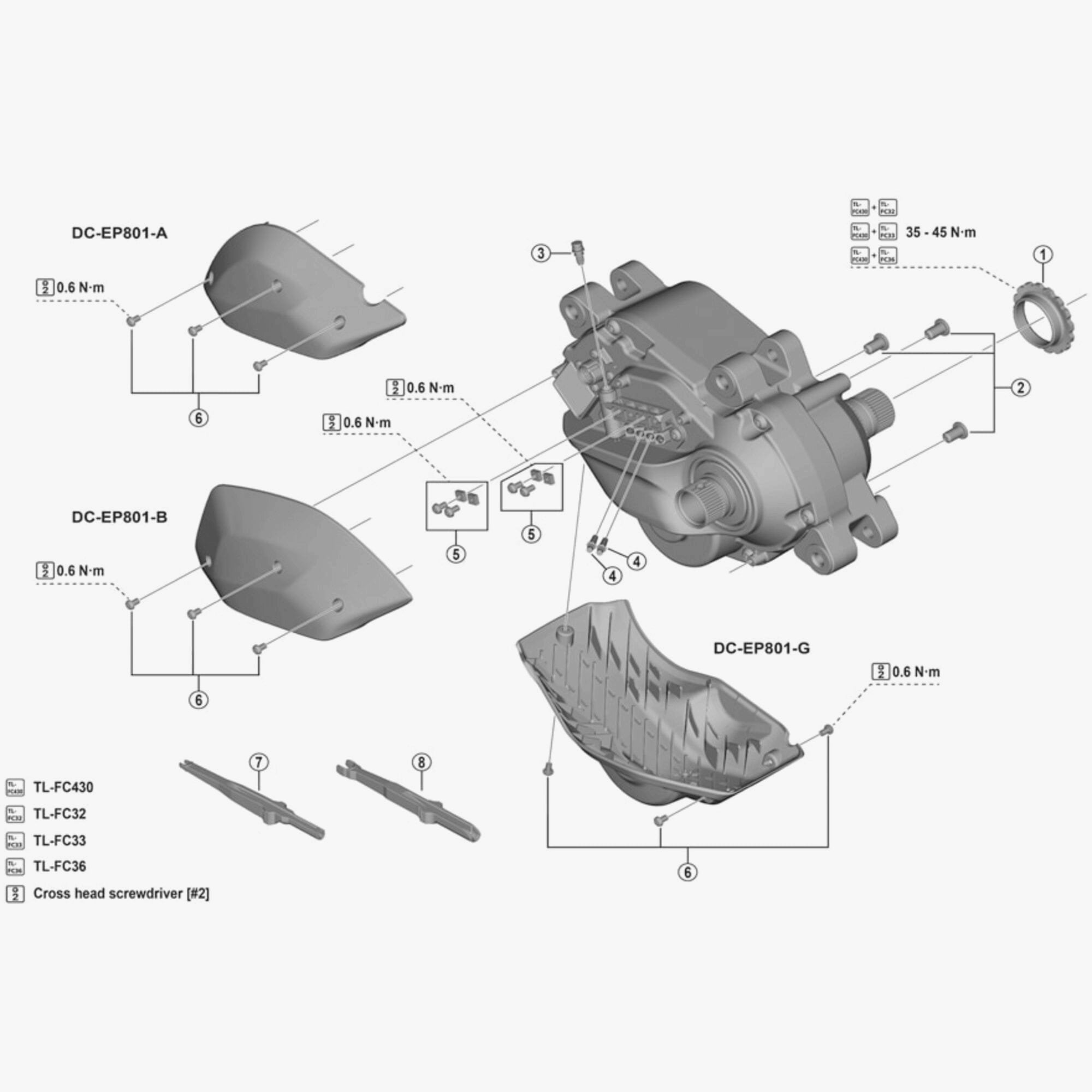 Shimano Du-Ep801 Dummy Plug For Can Receptor Cables