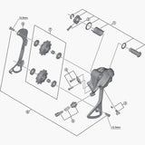 Shimano Rdm430 Pulley Bolt Set Spares & Accessories