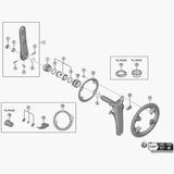 Shimano Fc-R8100-P Top Cover Spares & Accesories