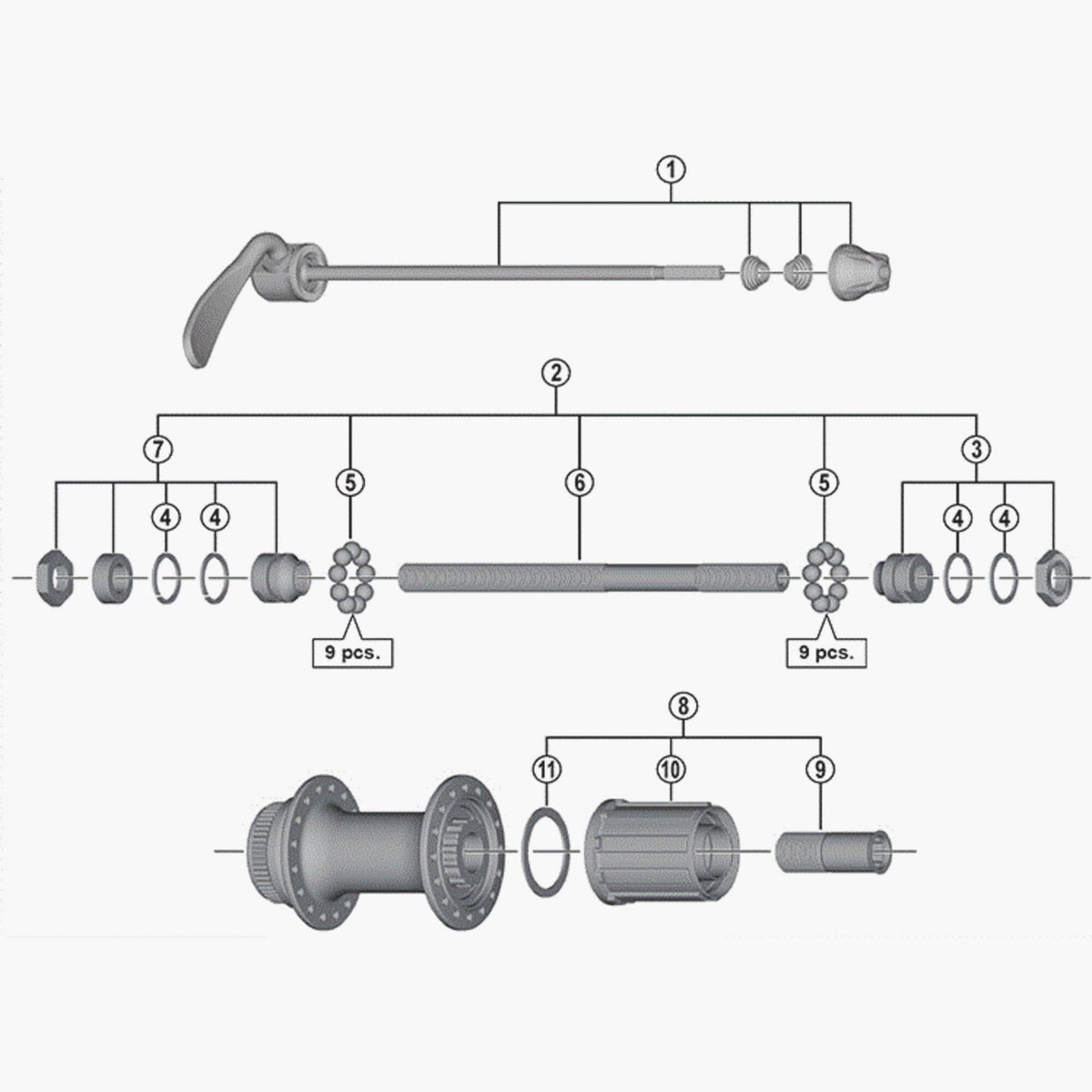Shimano F/Body Fhrm66 Complete