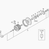 Shimano Spare Dh3D72 Cone M11X12.1Mm