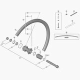 Shimano Spare Fhm770 F/Wheel Bdy Washr