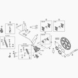 Shimano Spare Hbm776 Lock Ring&Washer