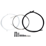 Sram Shift Cable Kit Black 4Mm Slickwire 1X (Includes 2300Mm X1.1Mm Slickwire Cable 2000X4Mm Housing 2 Aluminum Ferrules 2 End Caps) 1X MTB And Road Cables