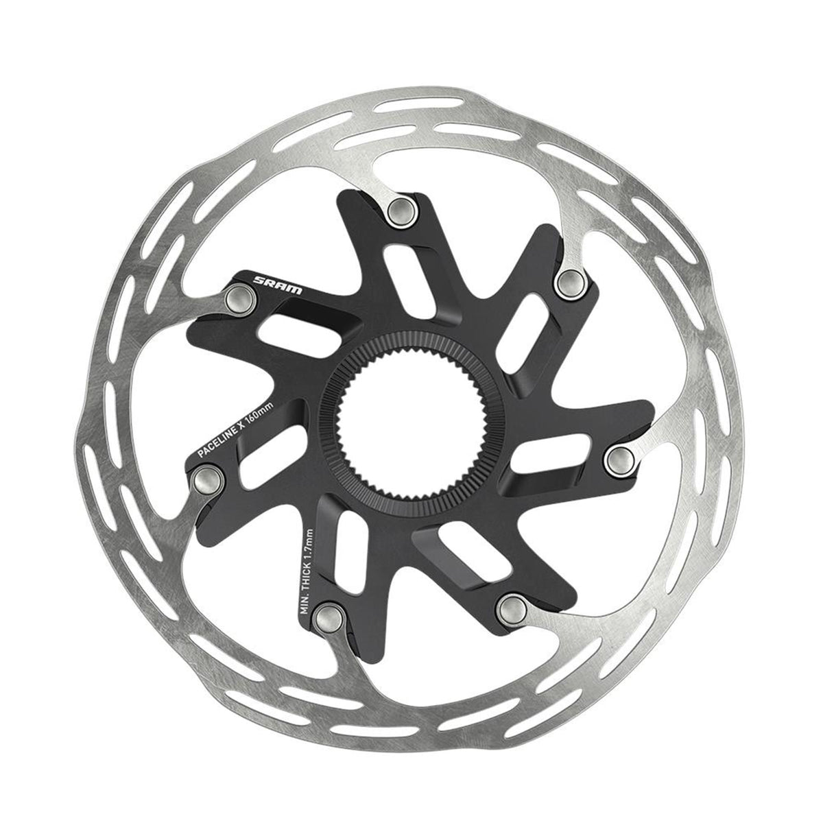 Sram Rotor Paceline X Centerlock Rounded (Includes Internal Tooled Lockring) Rotors