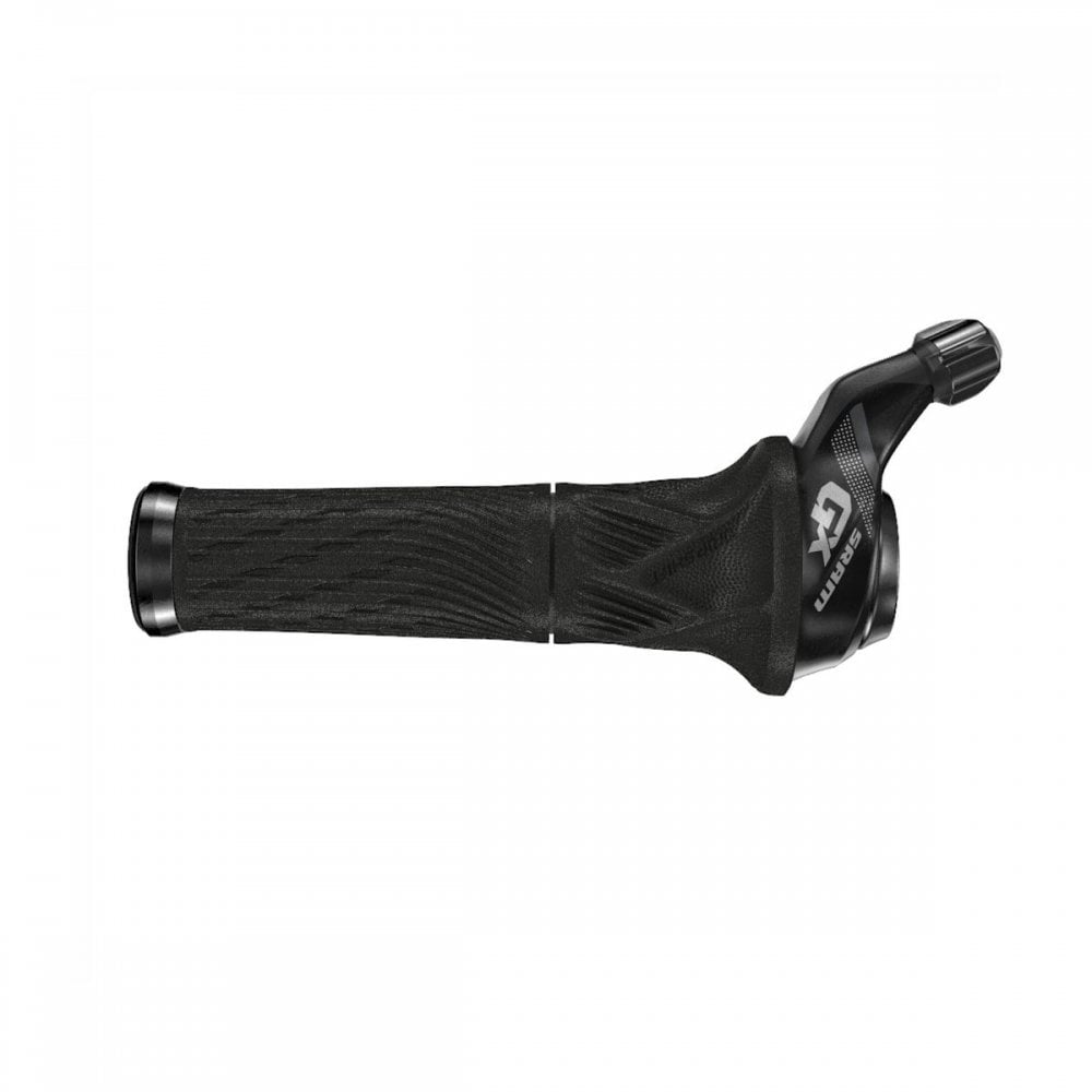 Sram Shifter Gx Grip Shift 2 Speed Index Front With Locking Grip Black MTB Shifters