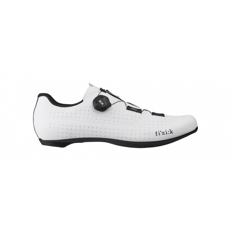 Fizik R4 Tempo Overcurve cycling clothing with sleek design and detailed stitching, featuring the Fizik logo on the fabric.