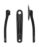 FSA Ebike Chainset CK-761 G2T Wider ISIS ##.#mm Black