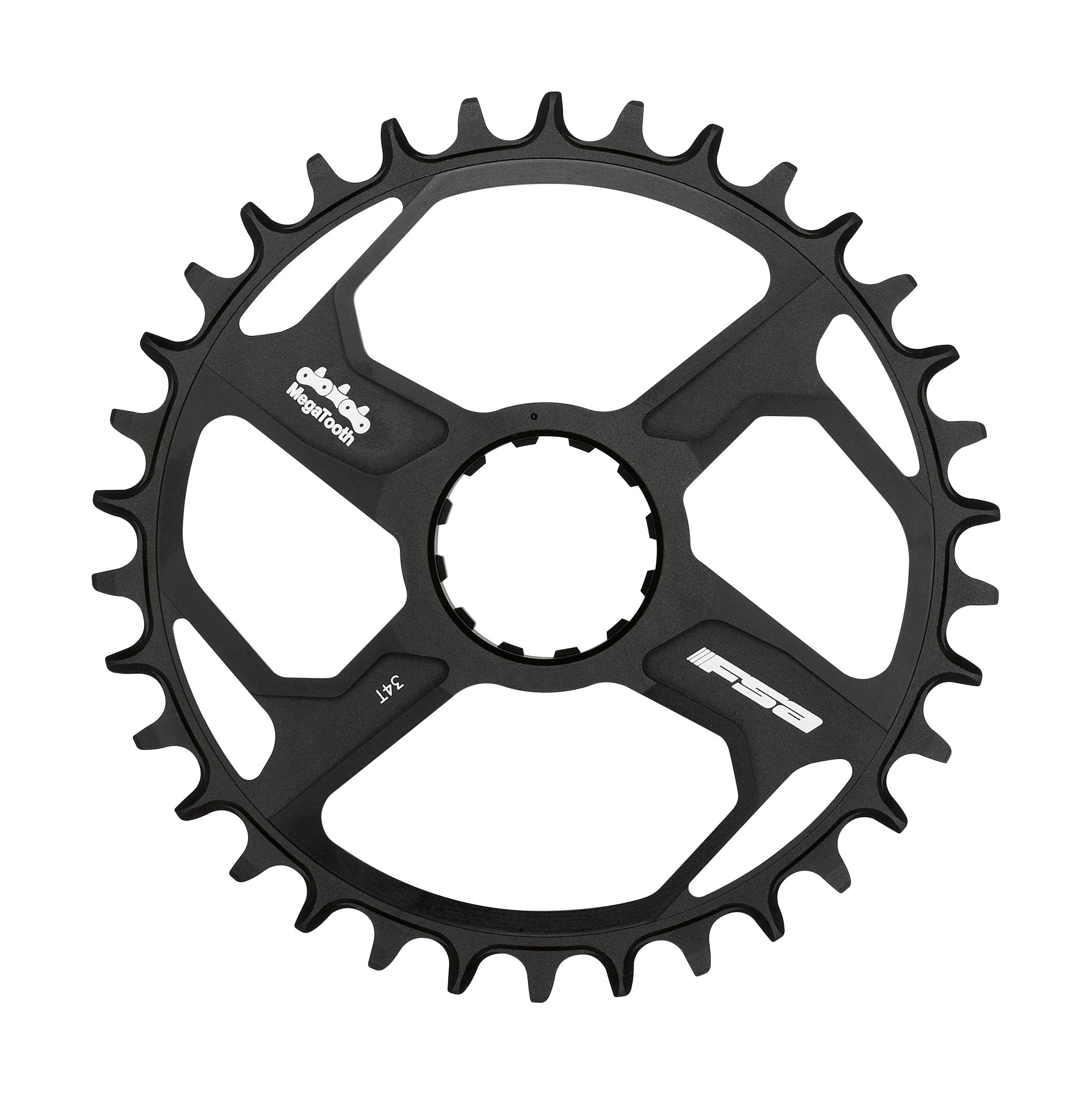 FSA Fazua Ebike 4 Spoke 1x11 Direct Mount Chainring
