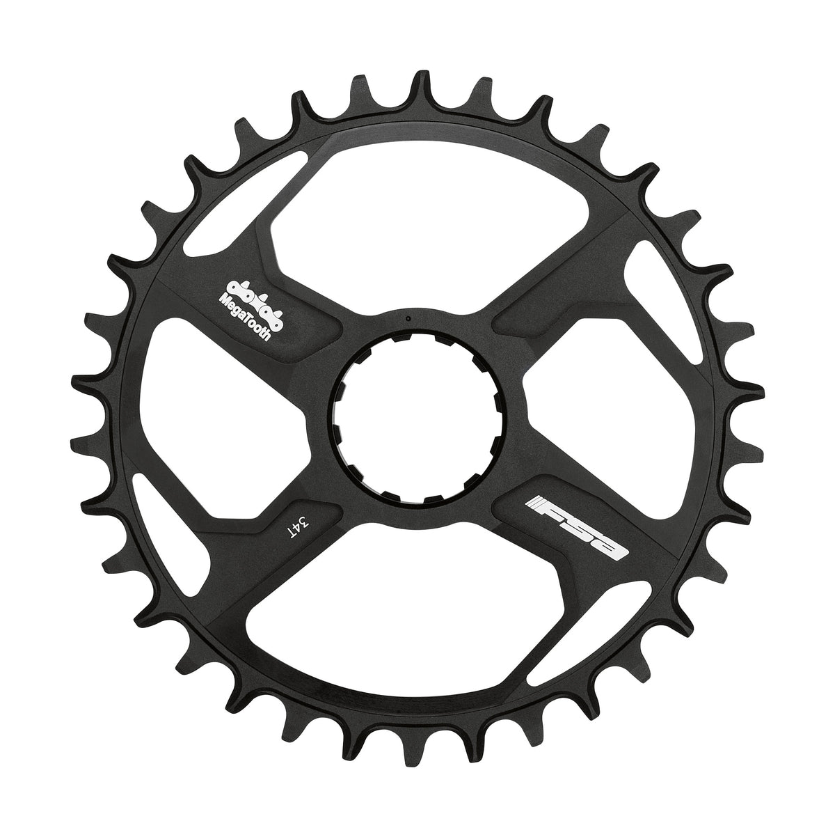 FSA Fazua Ebike 4 Spoke 1x11 Direct Mount Chainring