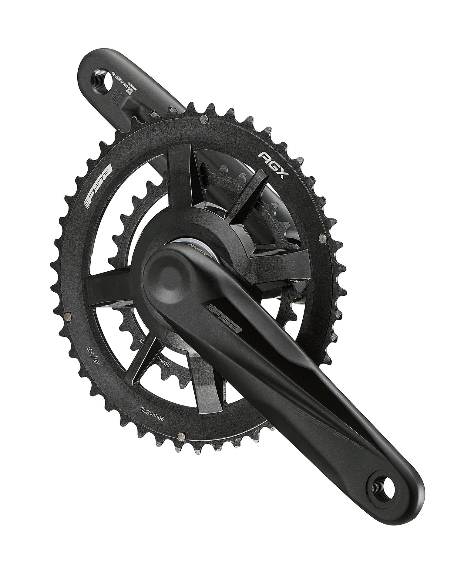 FSA Gossamer Pro AGX+ 386Evo 2x11 Adventure Chainset V22