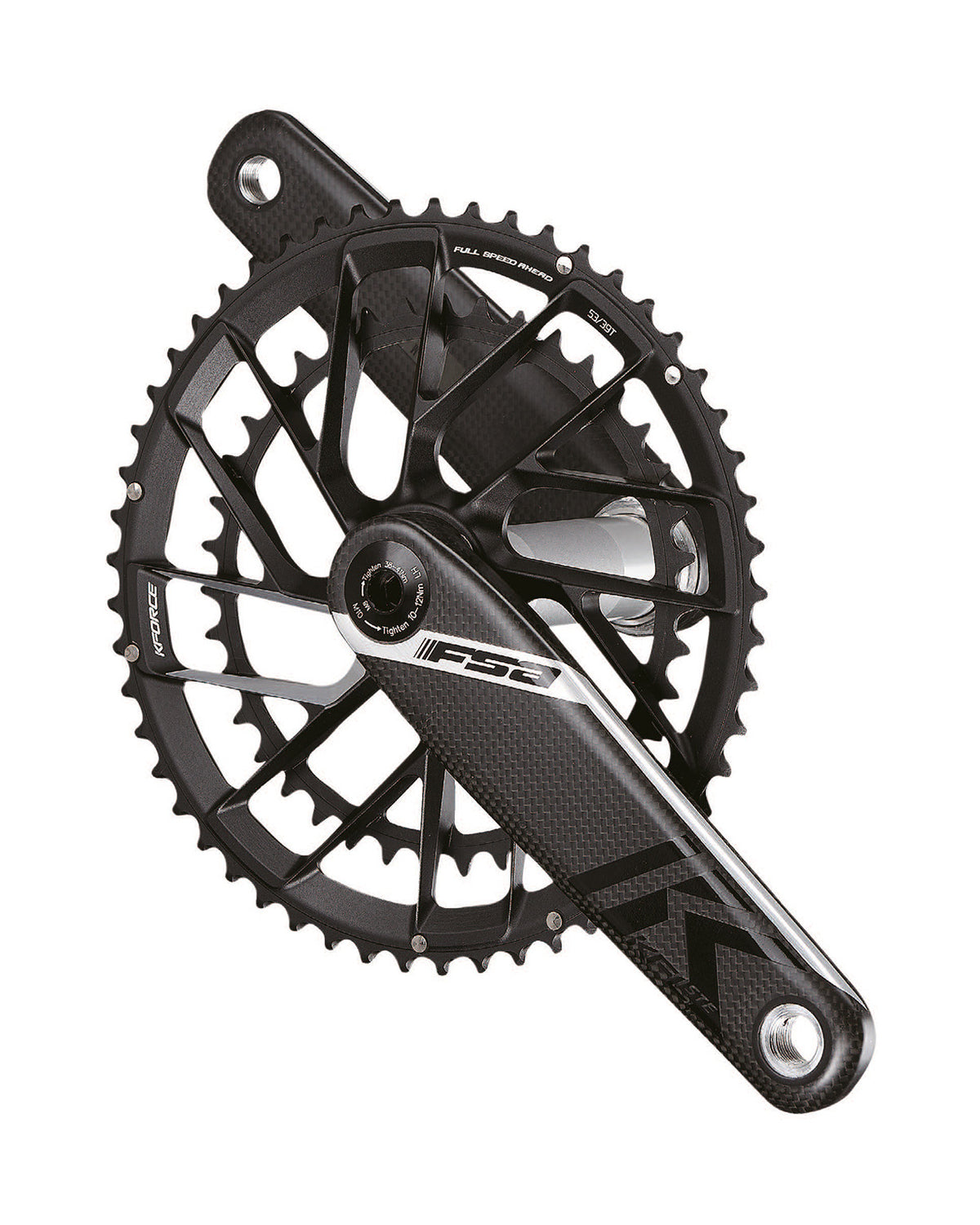 FSA K-Force Team Edition Modular Road Carbon Chainset 2x Shimano 11