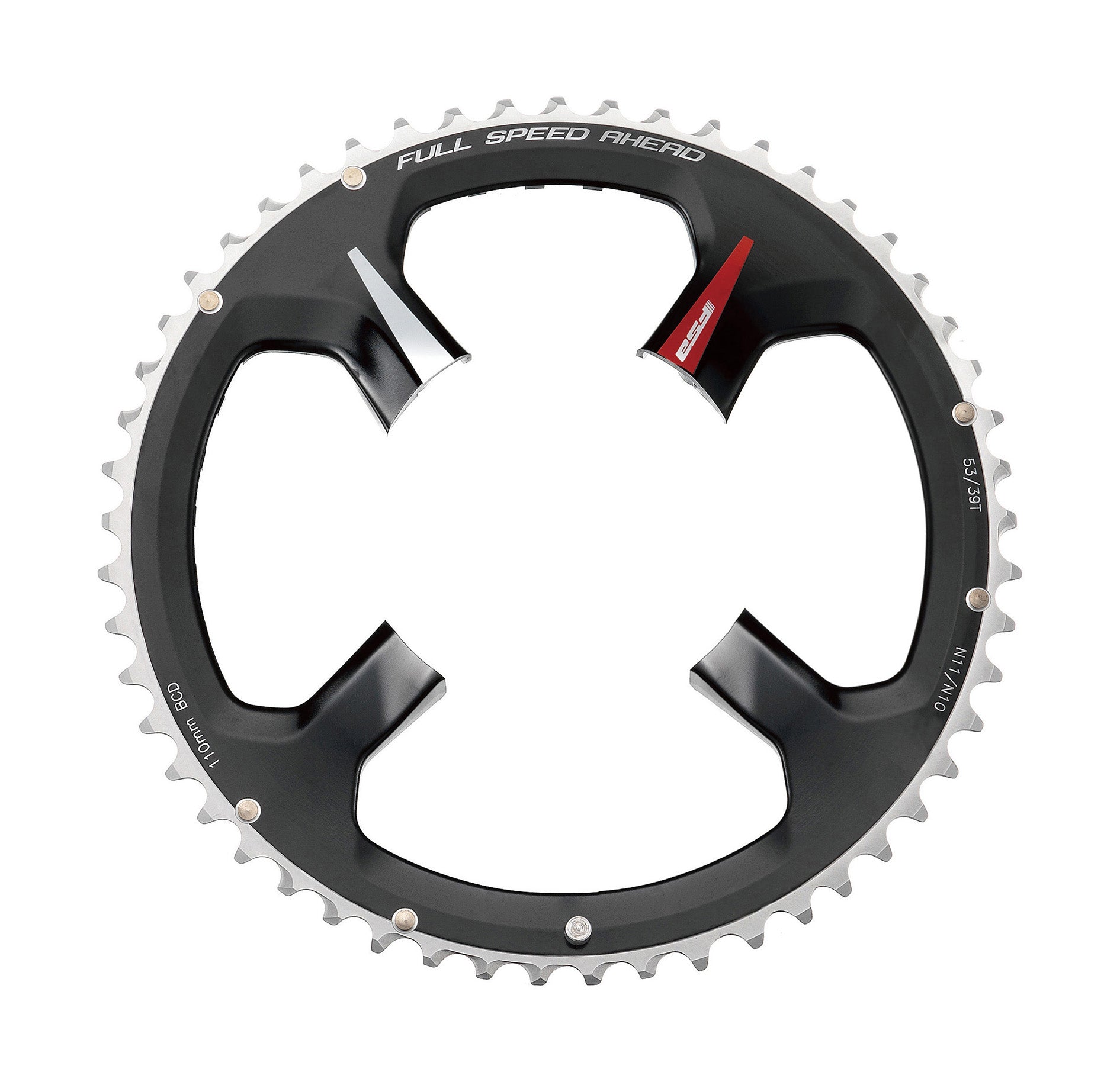 FSA K-Force ABS Road 110BCD 2x11 4h Chainring