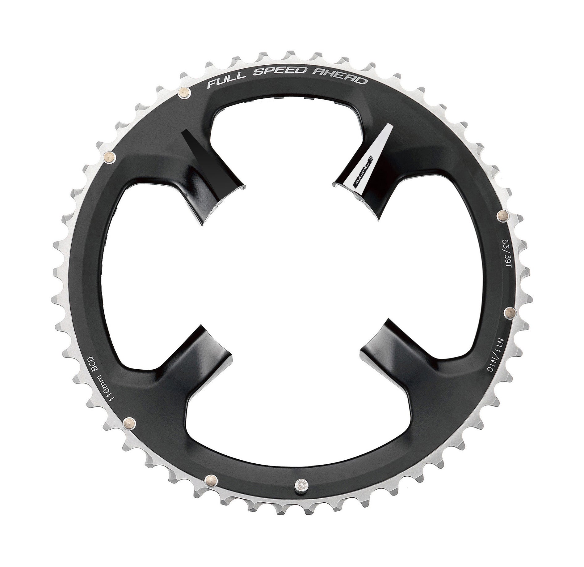FSA K-Force ABS Road 110BCD 2x11 4h Chainring