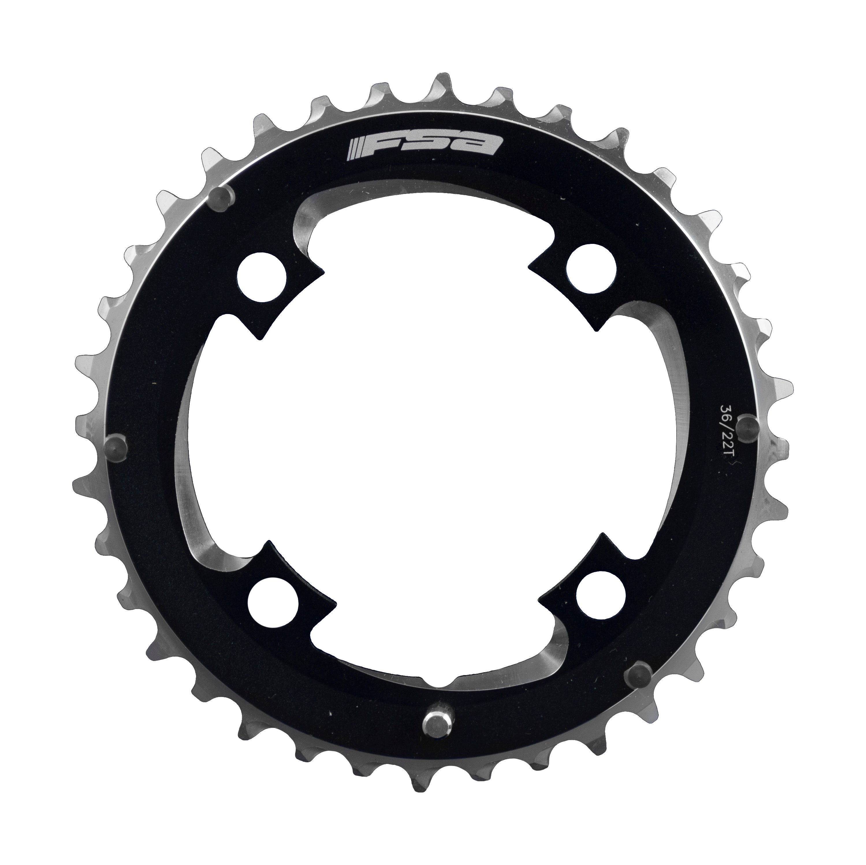 FSA Chain Ring - Afterburner Modular MTB Chainring 96BCD 2x11