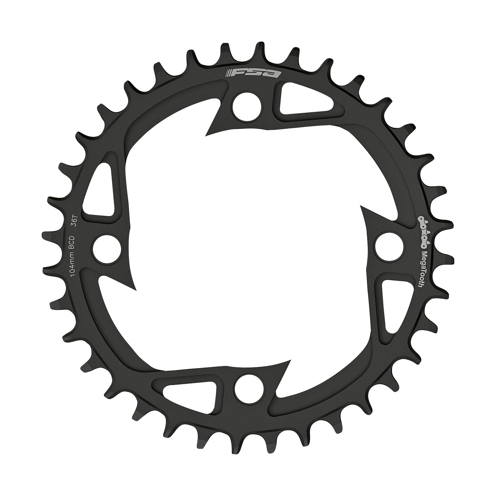 FSA Bosch G3/4 Ebike 1x11 Steel Chainring V-Shape