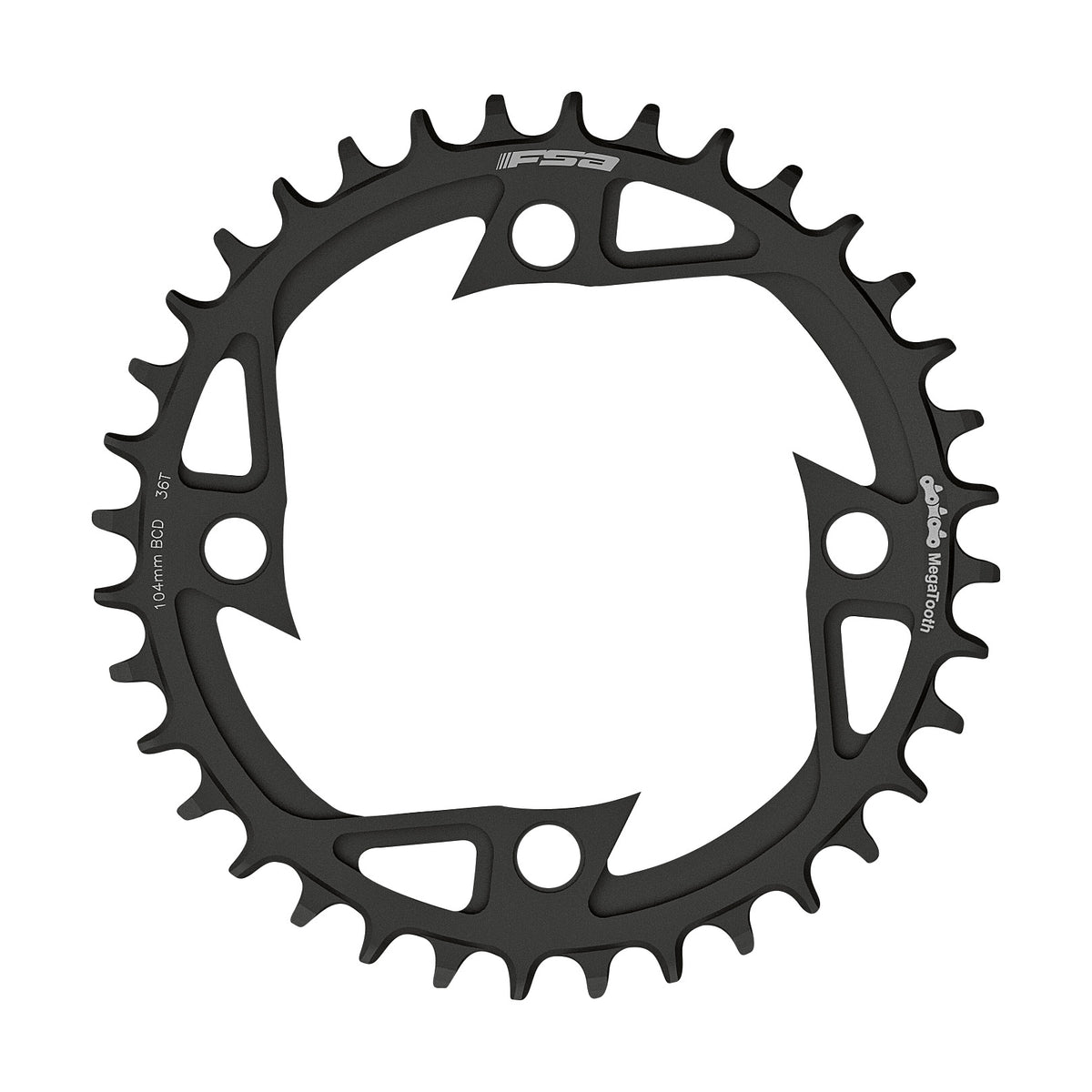 FSA Bosch G3/4 Ebike 1x11 Alloy Chainring V-Shape Outer