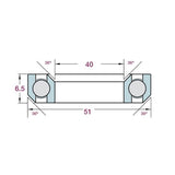 FBI Acb4051K Trek Emonda, Madone, Domane Lower Bearing