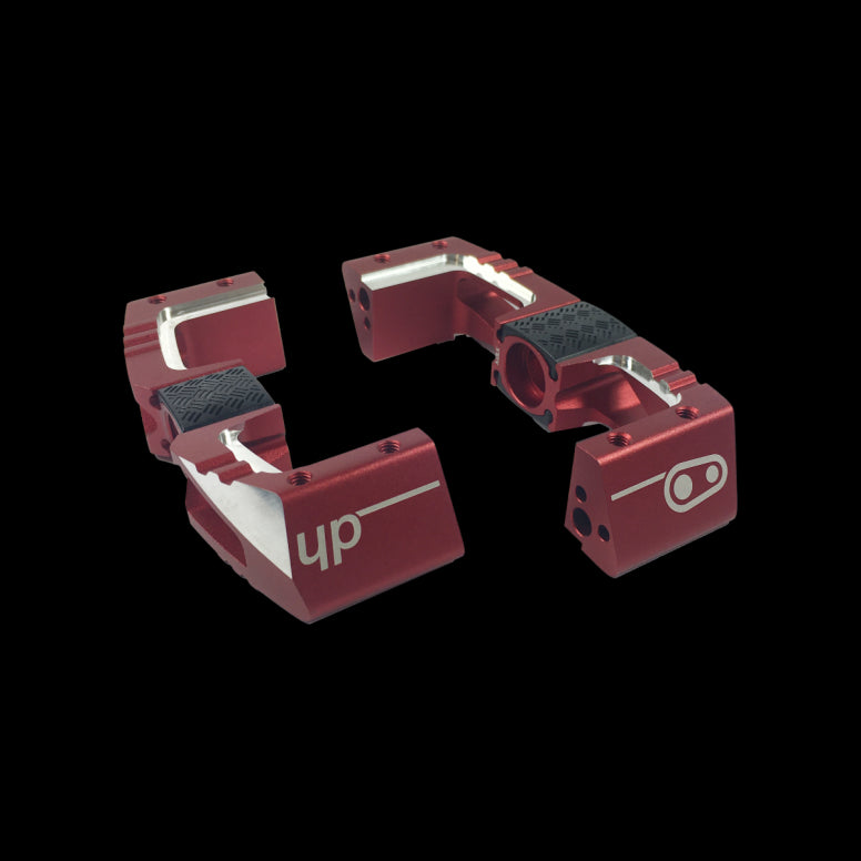 crank brothers crankbrothers pedal spares part pedal body mallet dh red left complete red p109185