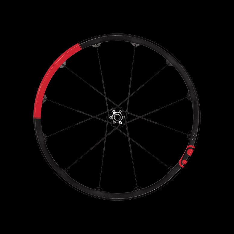 crank brothers crankbrothers wheel spares whl rim opium 3 v26 blk red p109479