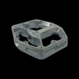 crank brothers crankbrothers pedal spares pdl body stamp 2 silver small left p109196