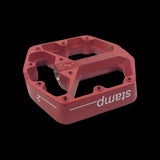 crank brothers crankbrothers pedal spares pdl body stamp 2 red small left p109200