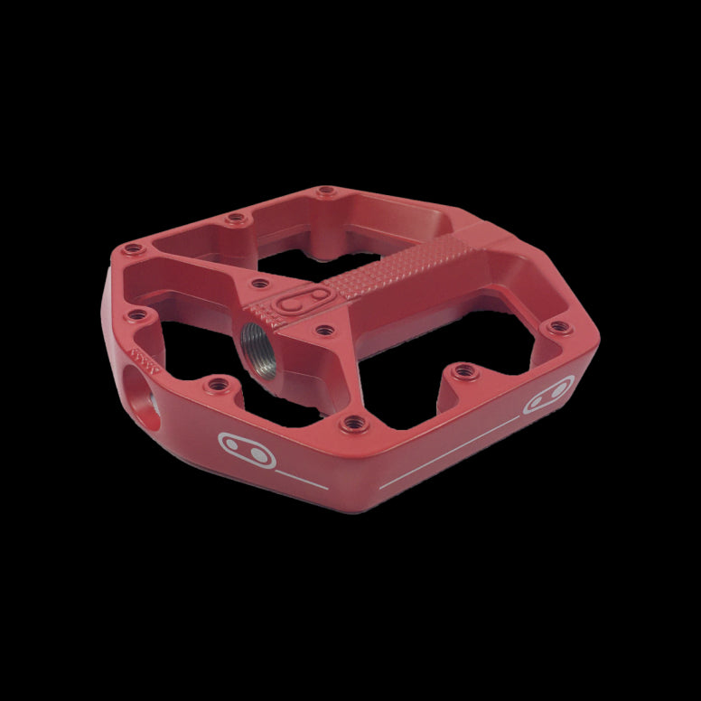 crank brothers crankbrothers pedal spares pdl body stamp 2 red small right p109201