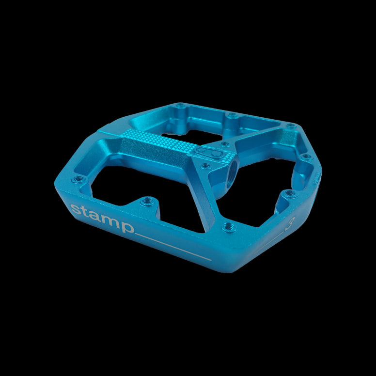 crank brothers crankbrothers pedal spares pdl body stamp 3 blue large left p109110