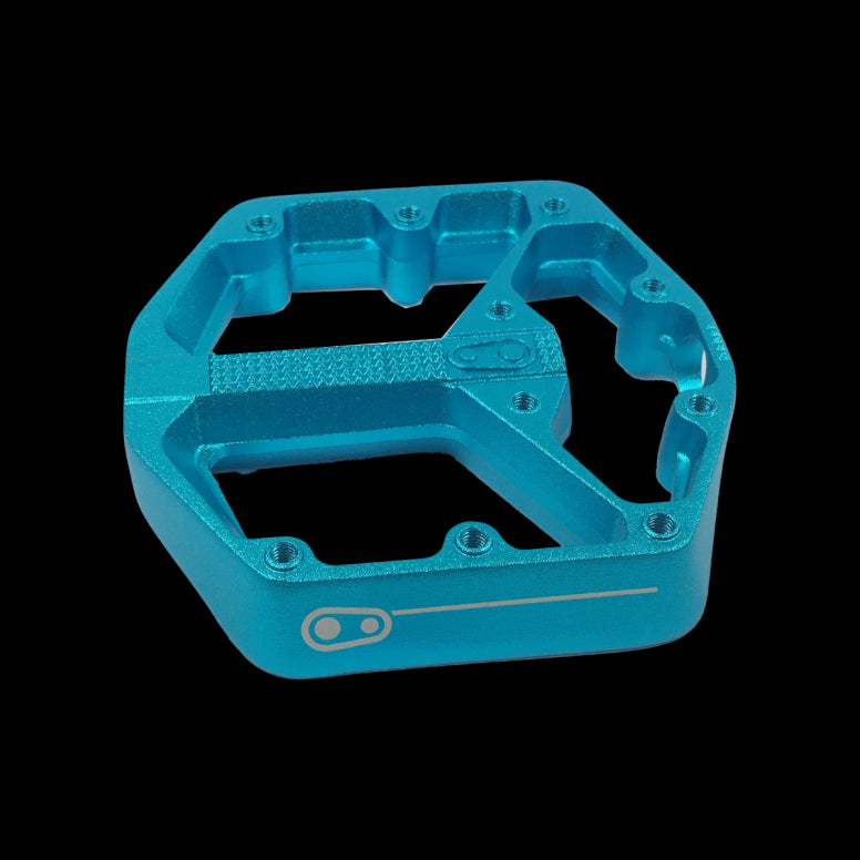 crank brothers crankbrothers pedal spares pdl body stamp 3 blue small right p109203