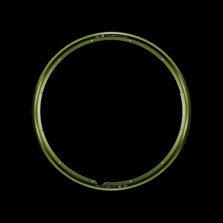 crank brothers crankbrothers wheel spares whl rim sage2 v24 green p109480