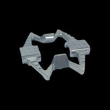 crank brothers crankbrothers pedal spares pdl body double shot clip silver p109037