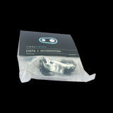 crank brothers crankbrothers wheel spares whl endcap rr cobalt iodine 135x10mm p109591