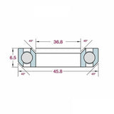 FBI Acb458 Headset Bearing Specialized Future Shock