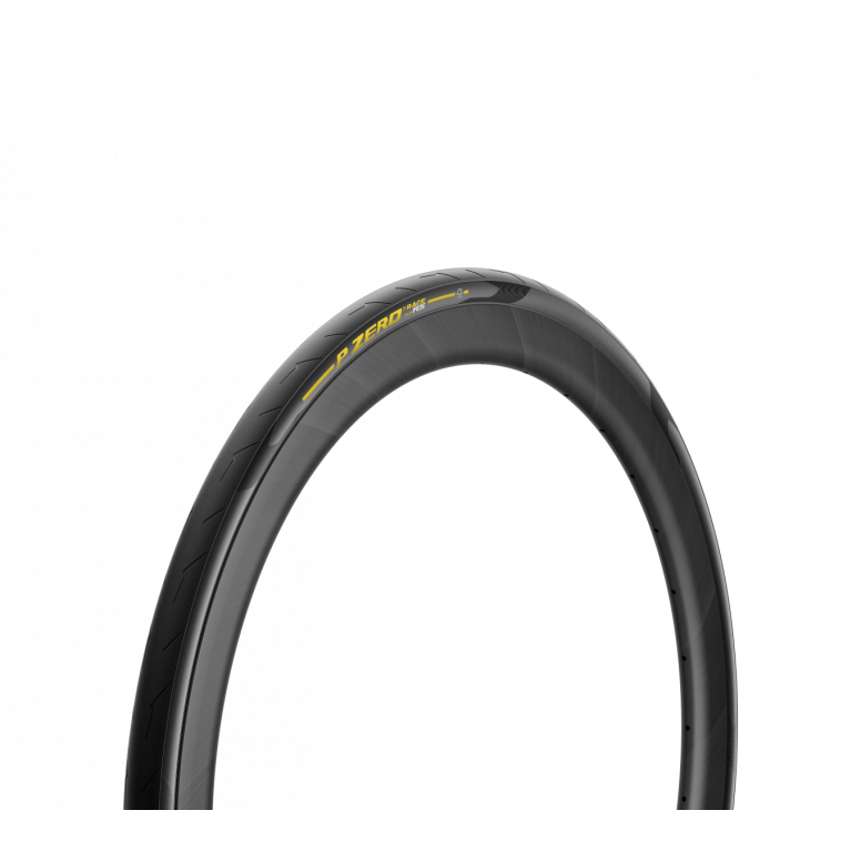 Pirelli P ZERO Race TLR RS tubeless road racing tyre with SmartEVO compound, showing tread pattern and sidewall design.