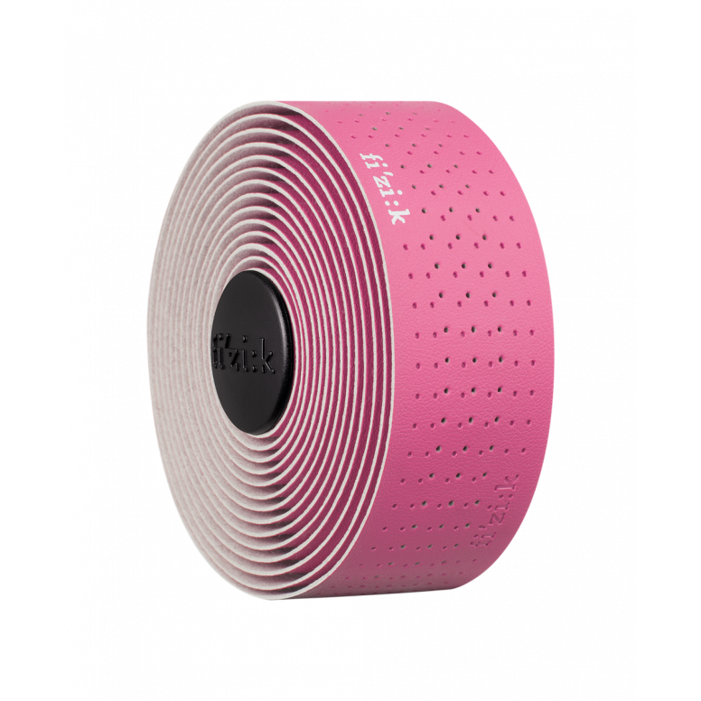 Fizik Tempo Microtex Classic perforated road bike handlebar tape with durable grip texture and sleek black finish.
