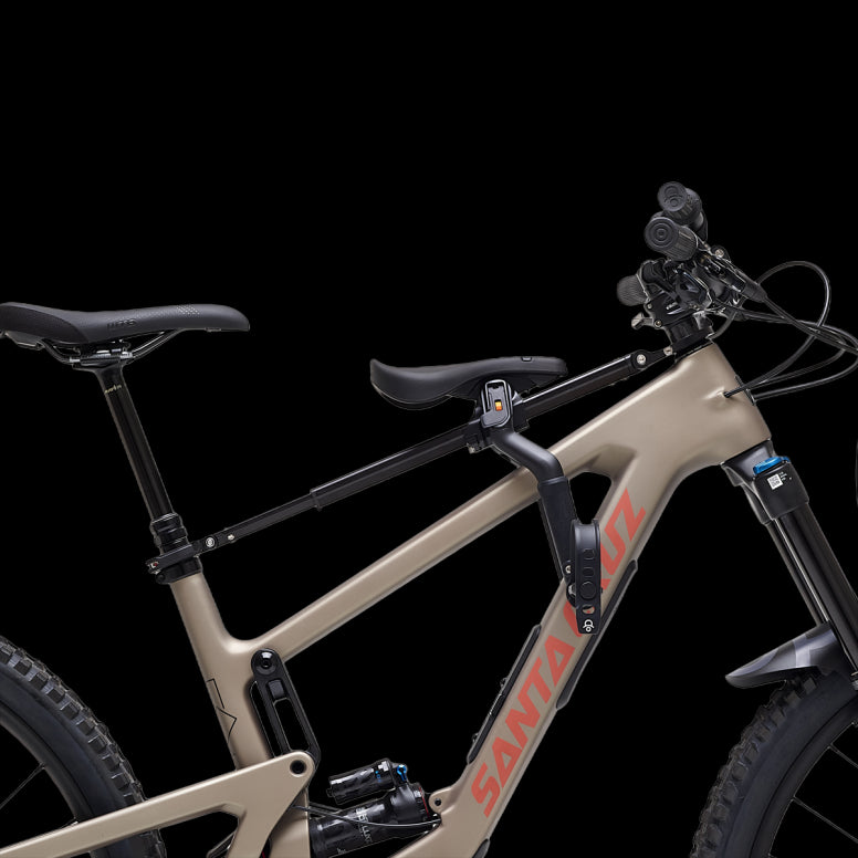 Kids Ride Shotgun Shotgun Pro Evo Child Bike Seat + Handlebars Combo