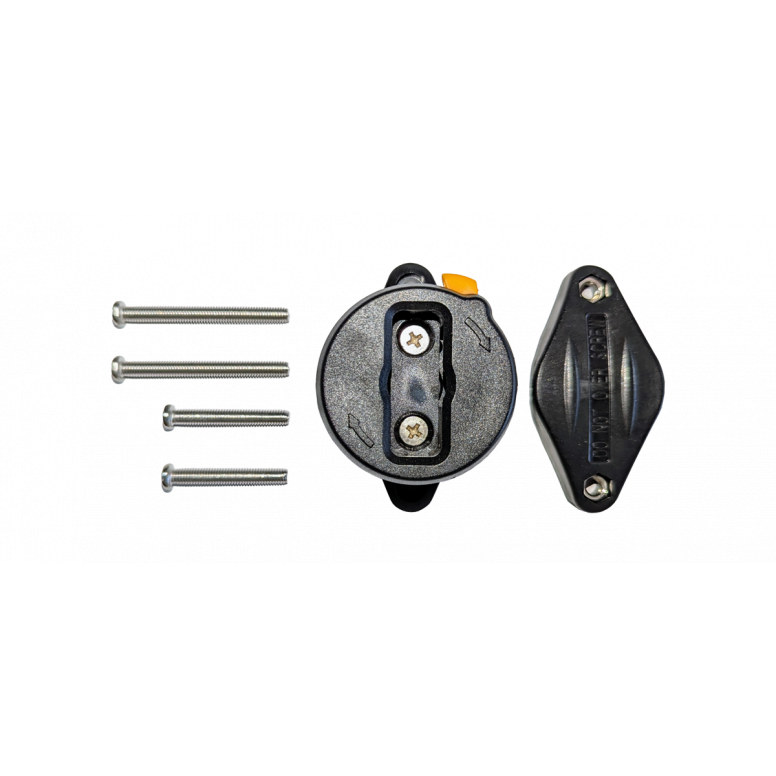 OnGuard D Lock Bracket 8201 Black – Secure Bike Lock Mount Holder