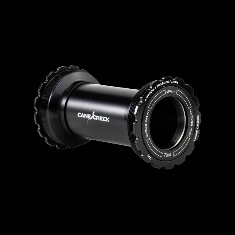 Cane Creek Hellbender 70 bottom bracket for BSA, T47, PF30, BB30, PF41 bike frames, showing the branded component.