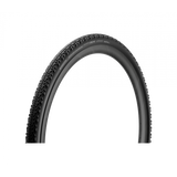 Pirelli Cinturato Gravel RM tubeless-ready gravel bike tire with rugged tread pattern and sidewall branding.