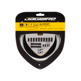Jagwire Sport Shift Kit 2x for SRAM and Shimano components, featuring smooth and precise gear shifting for bicycles.