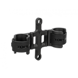 Topeak Cage Mount Side accessory for bottle cage accessories on e-bikes and mountain bikes, shown attached to bike frame