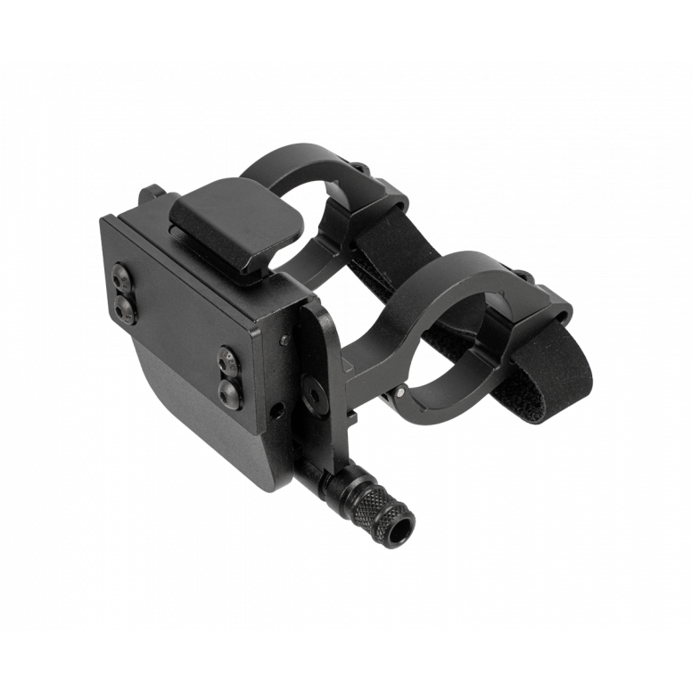 Topeak Elementa Dry Bag handlebar bag with multi-mount adaptor for cycle computers and cameras, weatherproof cycling accessory.