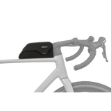 Topeak Toploader Dryshell 1L weatherproof bike top tube bag with magnetic closure, designed for bike accessories storage.
