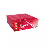 Clif Bloks Energy Chews in assorted flavors, fast-acting carbohydrate fuel for endurance athletes, in resealable package.