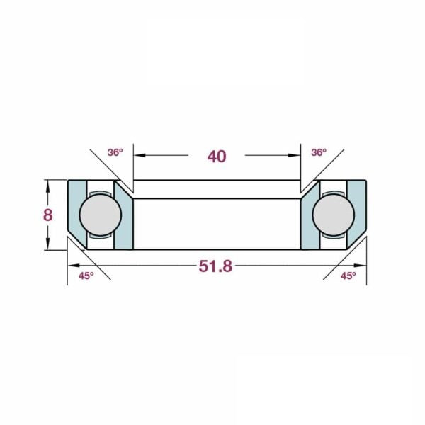 FBI Mr040 Fsa Headset Bearing