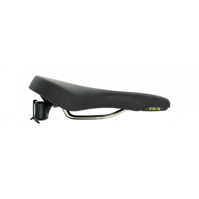 Selle Royal Vaia ergonomic bike saddle with Royalgel™ padding and waterproof technology, designed for comfortable cycling.