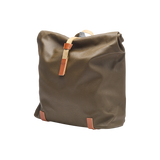 Brooks Pickwick Porter water-resistant commuter backpack with laptop pocket, black, with multiple compartments and padded straps.