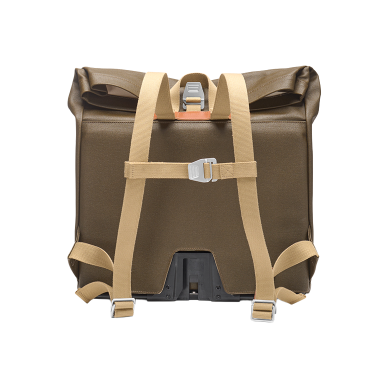 Brooks Pickwick Porter water-resistant commuter backpack with laptop pocket, durable accessories for daily travel.