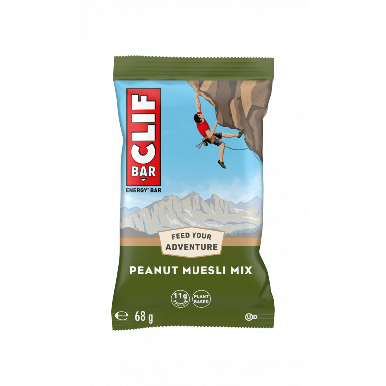 Clif Bar snack pack with 12 energy bars in assorted flavors, convenient for on-the-go nutrition and outdoor activities.